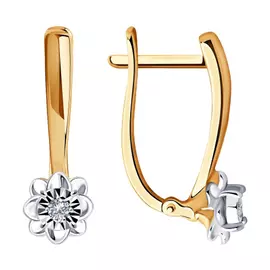 Серьги из золота 1021509