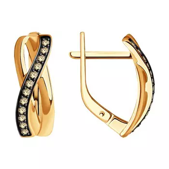 Серьги из золота 1021511