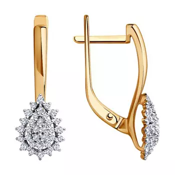 Серьги из золота 1021512