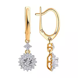 Серьги из золота 1021538