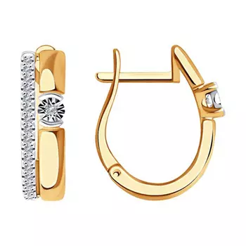 Серьги из золота 1021552