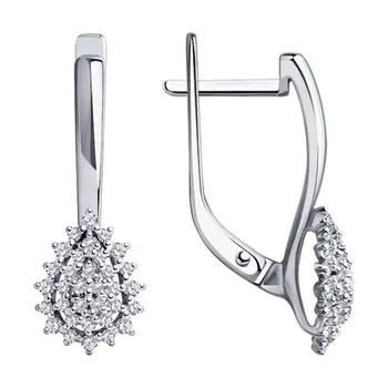 Серьги из золота 1021560