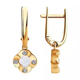 Серьги из золота 1021587