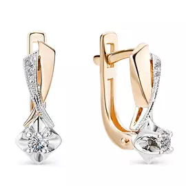 Серьги из золота 2023-100