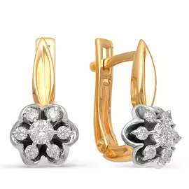 Серьги из золота 21854-100