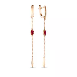 Серьги из золота 23443-103