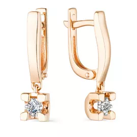 Серьги из золота 23704-100