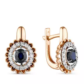 Серьги из золота 23727-102