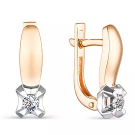 Серьги из золота 23780-100