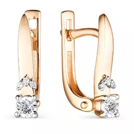 Серьги из золота 23799-100