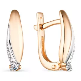 Серьги из золота 23803-100