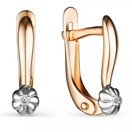 Серьги из золота 23833-100