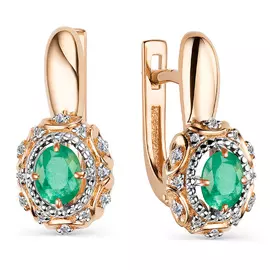 Серьги из золота 23891-101