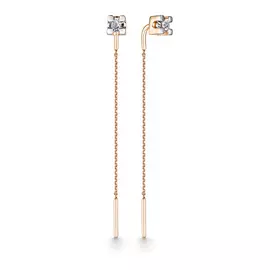 Серьги из золота 24242-100