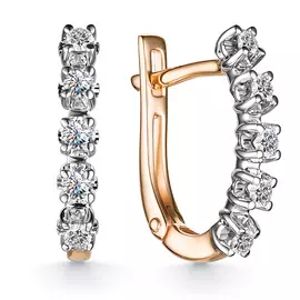 Серьги из золота 24247-100