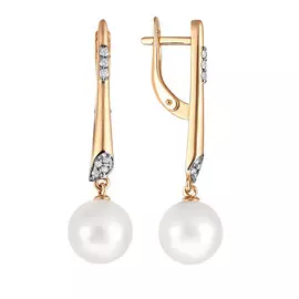 Серьги из золота 290-1-1082Р