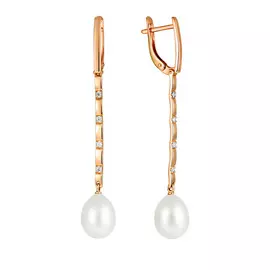 Серьги из золота 290-1-1087Р