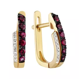 Серьги из золота 36-41E00833-S0DDRU