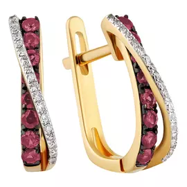 Серьги из золота 36-41E00921-S0DDRU