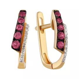 Серьги из золота 36-41E00926-S0DDRU