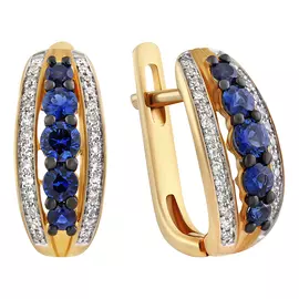 Серьги из золота 36-41E01352-S0DDSA