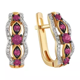 Серьги из золота 36-41E01353-S0DDRU