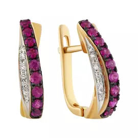 Серьги из золота 36-41E01361-S0DDRU