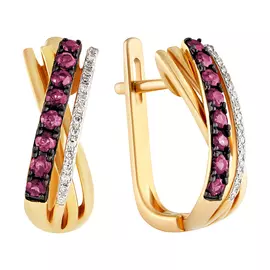 Серьги из золота 36-41E01362-S0DDRU