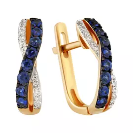 Серьги из золота 36-41E01364-S0DDSA