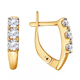 Серьги из золота 51-120-00096-1
