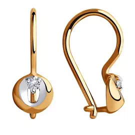 Серьги из золота 51-120-00513-1