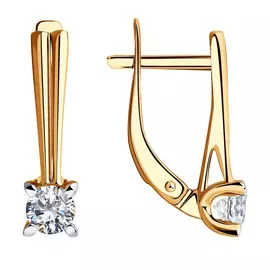 Серьги из золота 51-120-00782-1