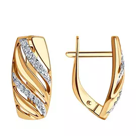 Серьги из золота 51-120-00838-1