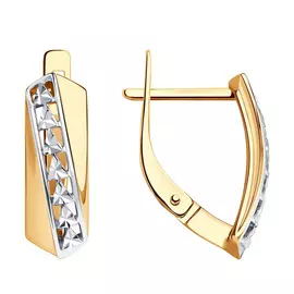 Серьги из золота 51-120-00955-1