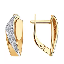 Серьги из золота 51-120-00956-1