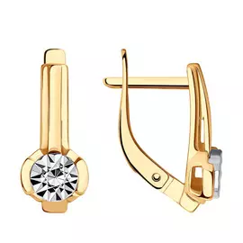 Серьги из золота 51-120-01016-1