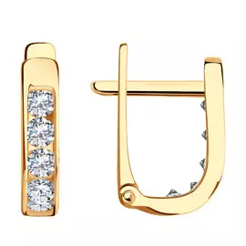 Серьги из золота 51-120-01233-1