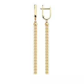 Серьги из золота 51-121-00358-1