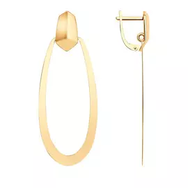 Серьги из золота 51-121-01052-1