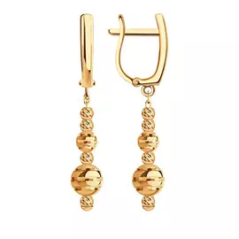 Серьги из золота 51-121-01163-1