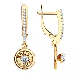 Серьги из золота 51-121-01200-1