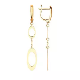 Серьги из золота 51-121-01238-1