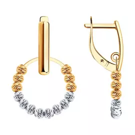 Серьги из золота 51-121-01254-1