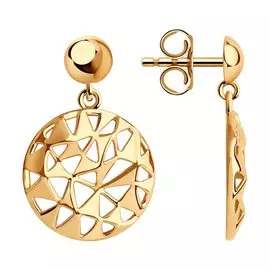 Серьги из золота 51-122-01239-1