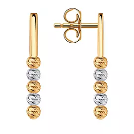 Серьги из золота 51-122-01258-1