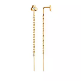 Серьги из золота 51-123-00370-1