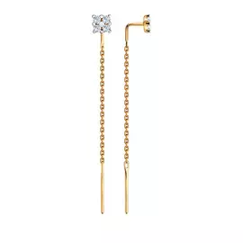 Серьги из золота 51-123-00431-1