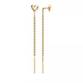 Серьги из золота 51-123-00432-1