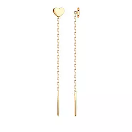 Серьги из золота 51-123-00732-1