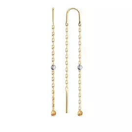 Серьги из золота 51-123-01165-1